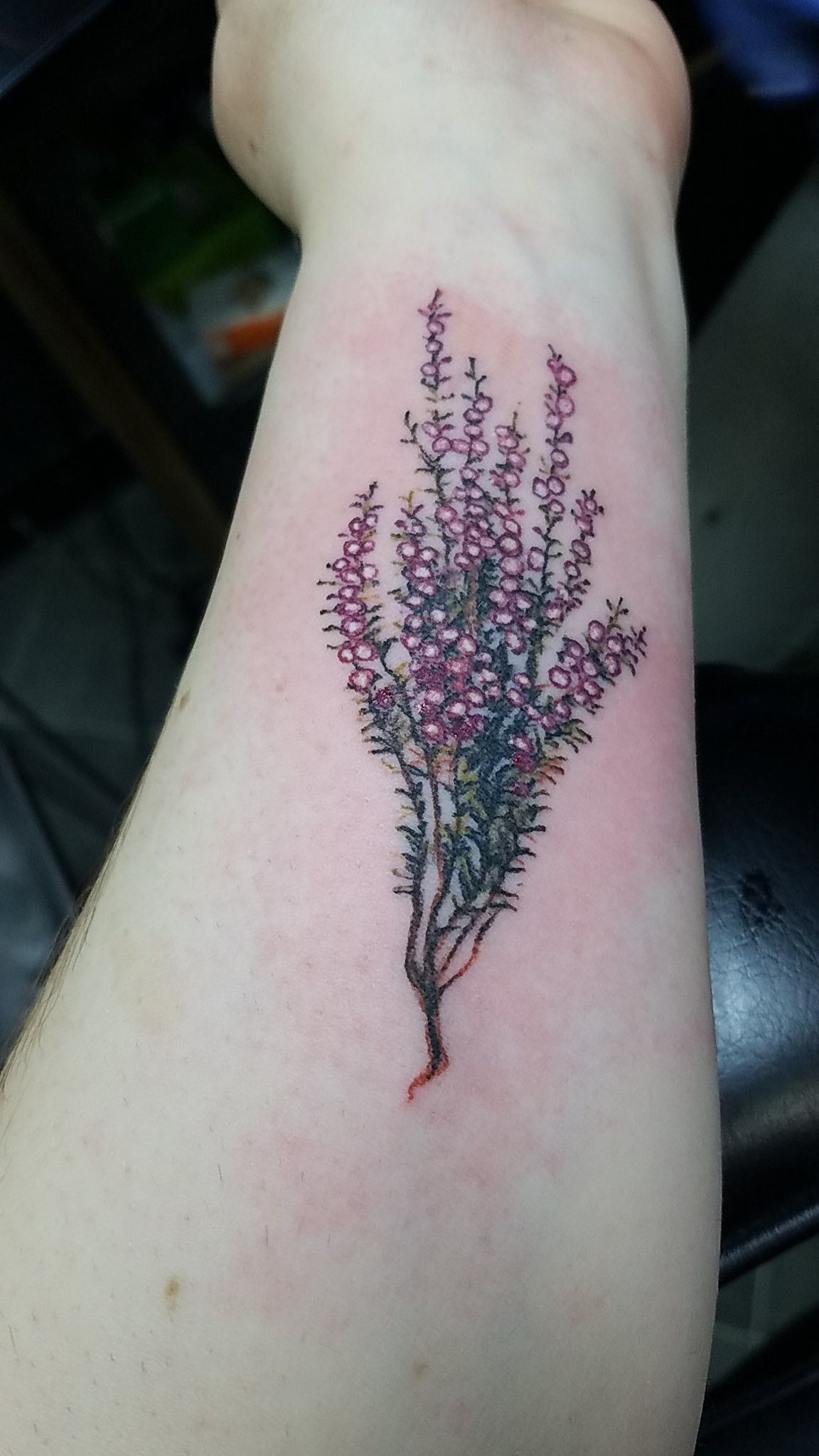 5 Stunning Heather Flower Tattoo Ideas