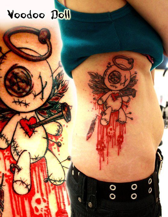 5 Cool Designs for Voodoo Doll Tattoos