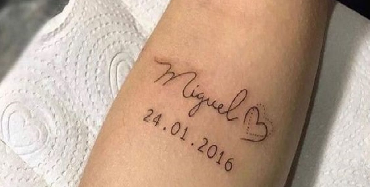 Tatuajes De Fechas De Nacimiento Dise Os