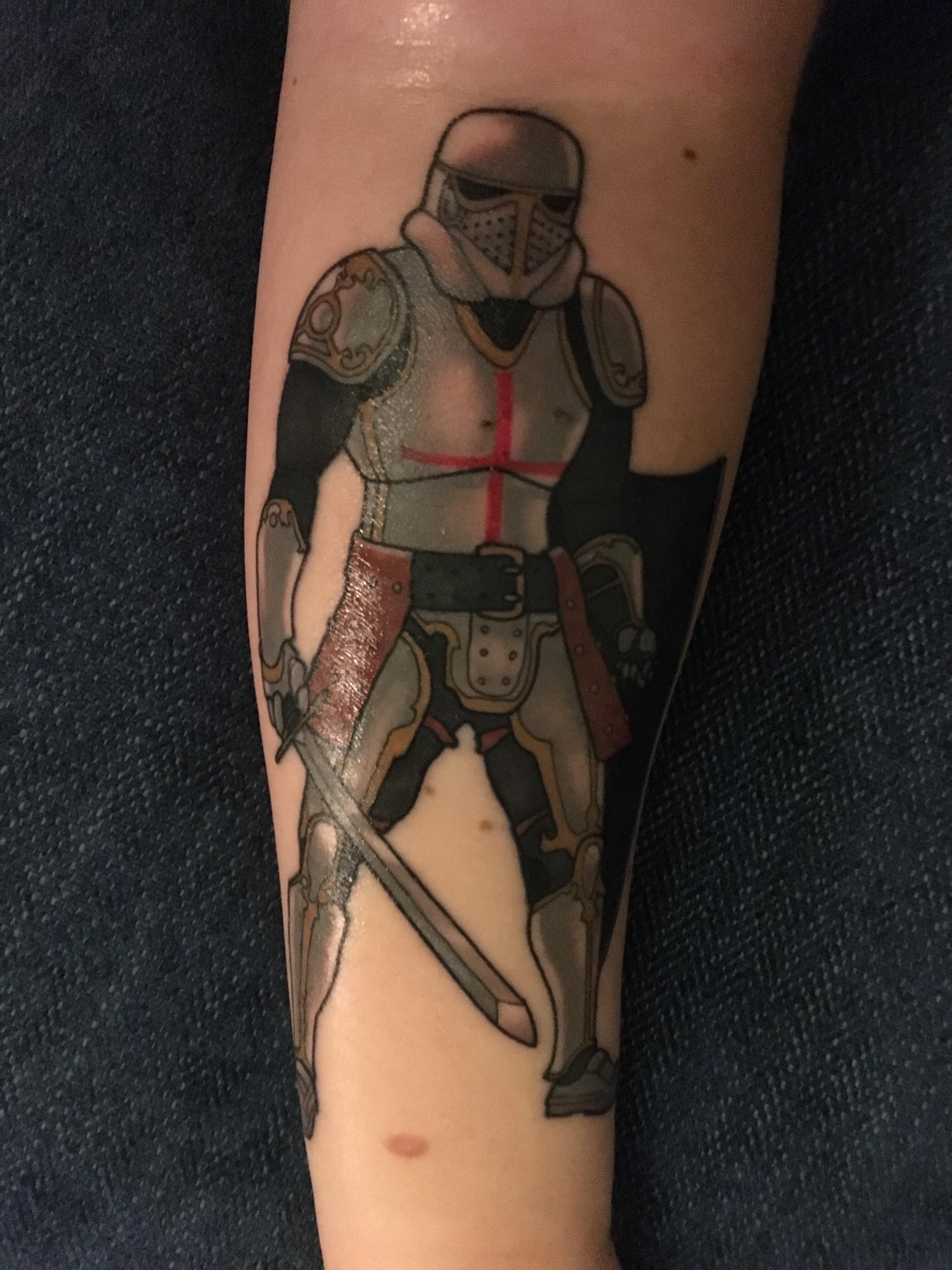 Templar Storm Trooper By Brad Dozier Black 13 Tattoo Nashville Tn