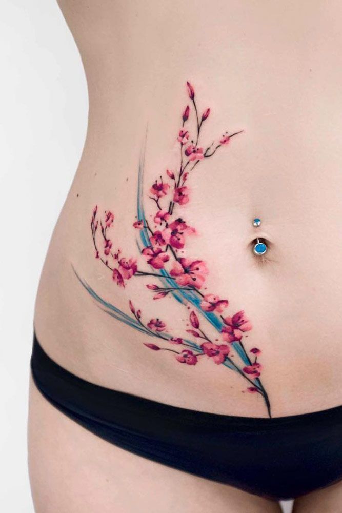 Tender Selection Of Cherry Blossom Tattoo For Your Inspiration