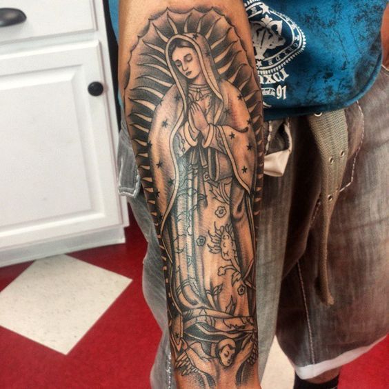 The Best Mother Mary Forearm Tattoo 2022