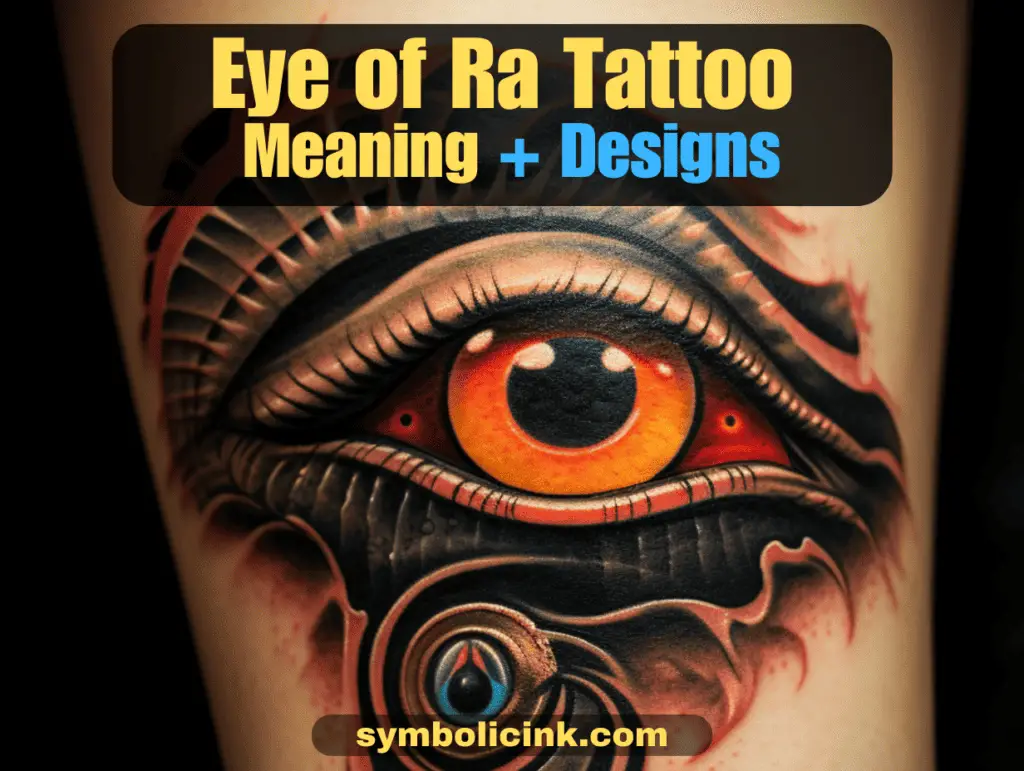 The Radiant Symbolism Diving Into The Eye Of Ra Tattoo Meaning