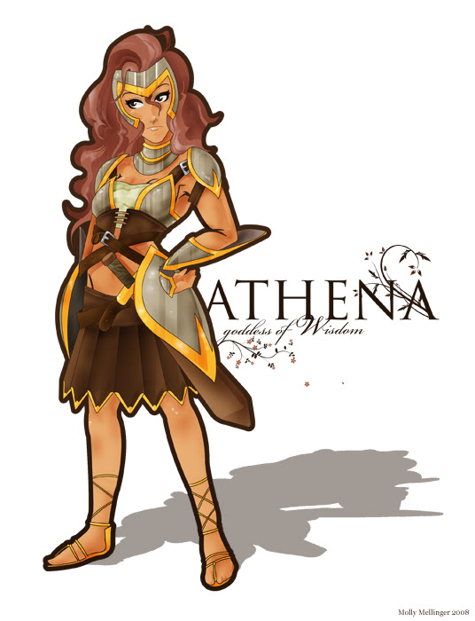 Thejagielskifamily Goddess Athena Tattoo Sketch