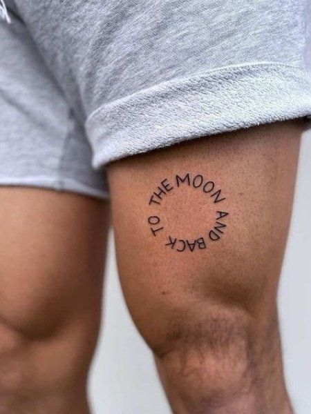 10 Cool Thigh Tattoo Designs for Guys