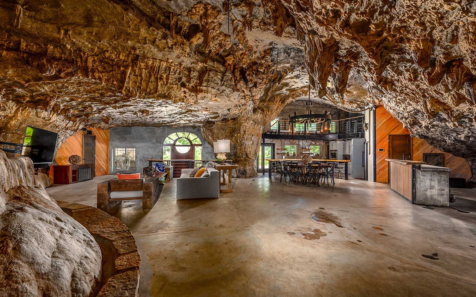 This Luxury Cave House Is Built Into A Mountain And You Can Rent It