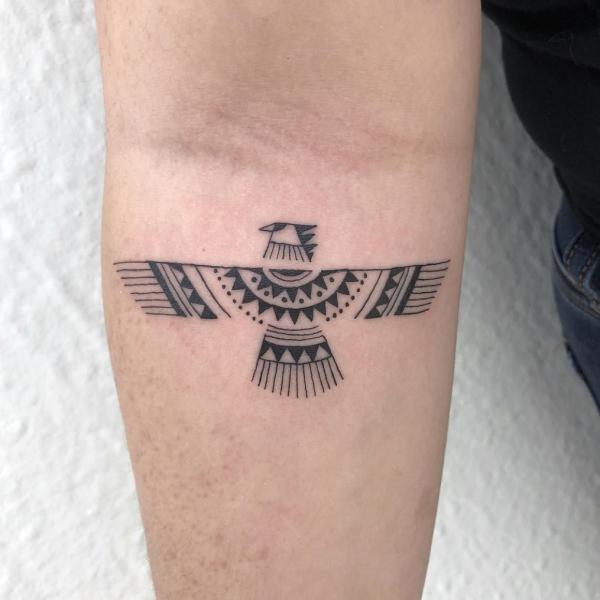 Thunderbird Tattoo Designs A Symbol Of Power And Protection Art And