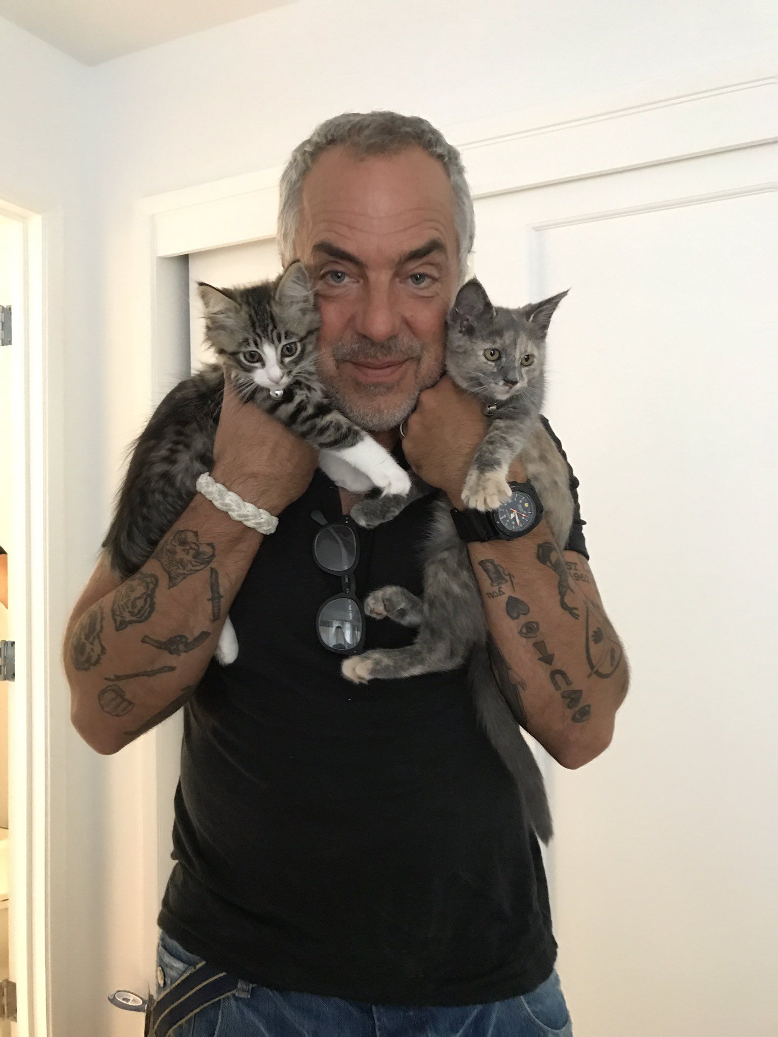 Titus Welliver Has Several Tattoos