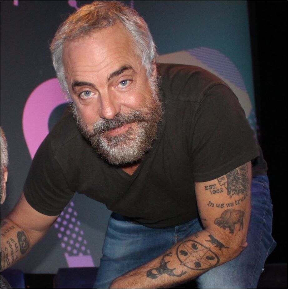 Titus Welliver Tattoo Detail Attends Vulture Festival 2021 At The