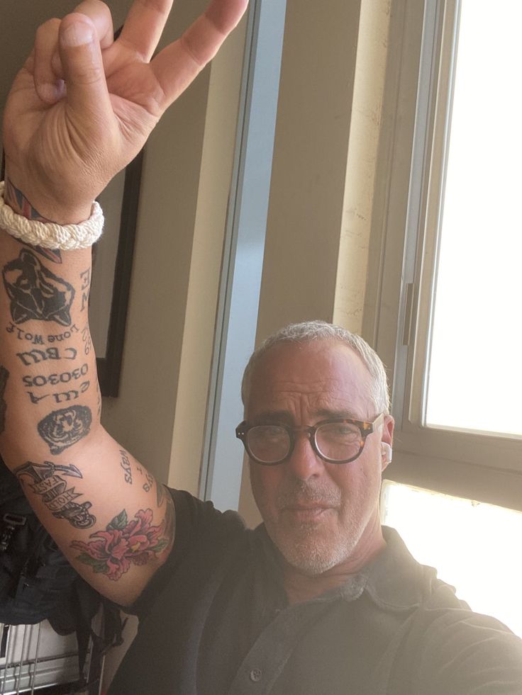 Titus Welliver Tattoo