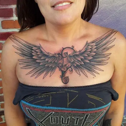 Top 101 About Female Chest Tattoos Unmissable Billwildforcongress