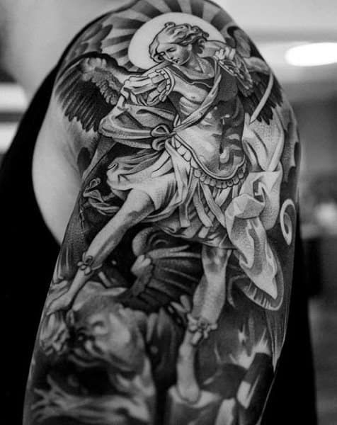 Top 103 Guardian Angel Tattoo Ideas 2020 Inspiration Guide Guardian