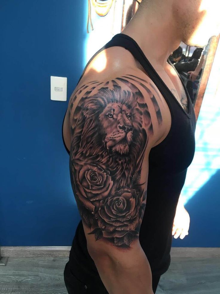 Top 12 Lion Half Sleeve Tattoo Designs