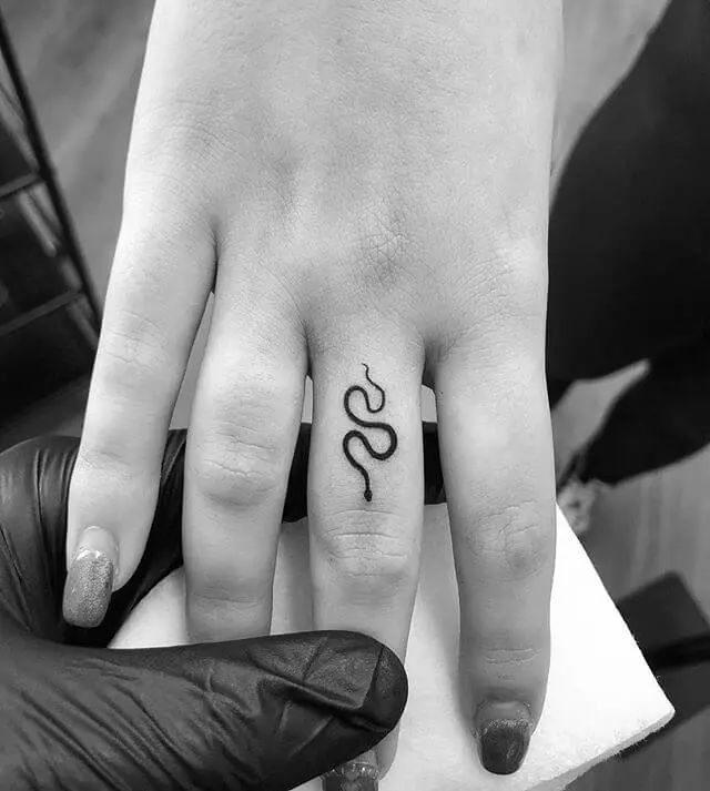 Top 22 Finger Tattoo Designs Snake Ideas Petpress