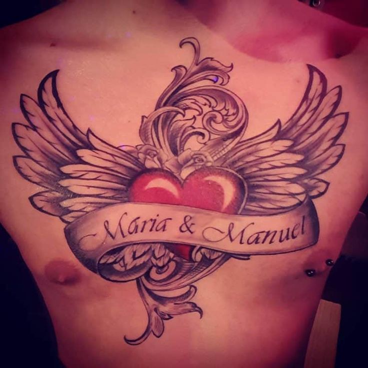 Top 60 Best Heart With Wings Tattoo Ideas 2021 Inspiration Guide