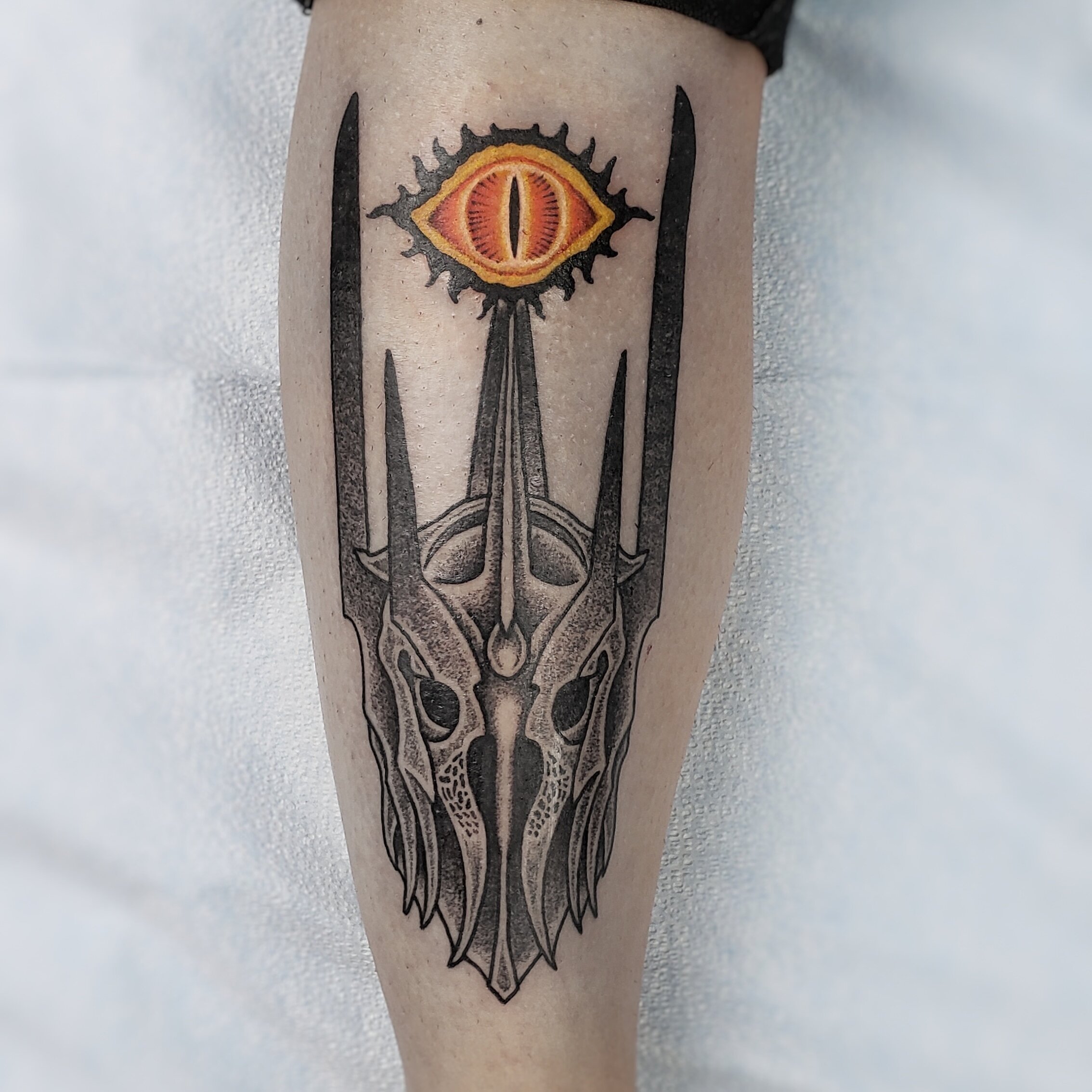 Top 63 Eye Of Sauron Tattoo Best In Cdgdbentre