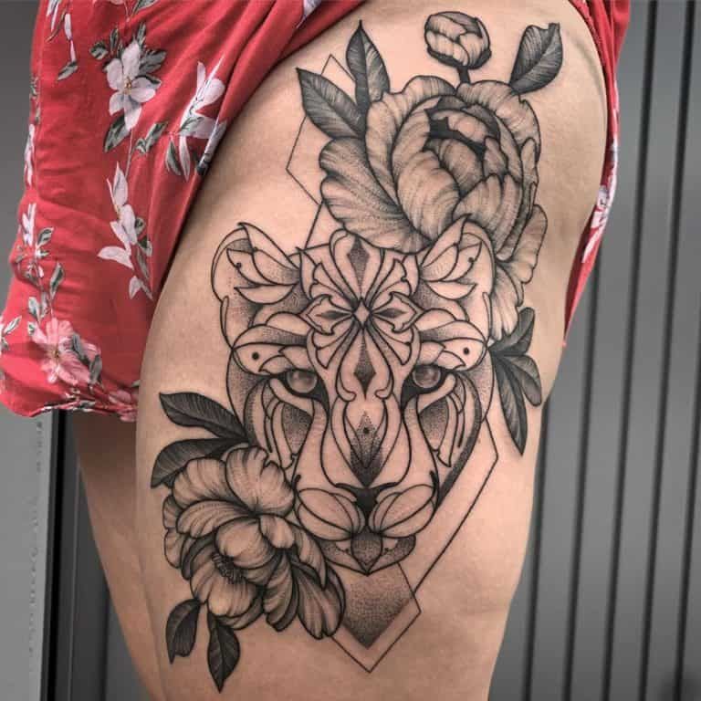 Top 91 Lioness Tattoo Ideas 2020 Inspiration Guide Next Luxury