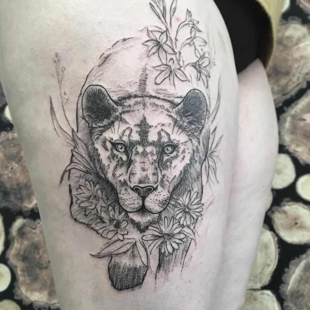 Top 91 Lioness Tattoo Ideas 2021 Inspiration Guide