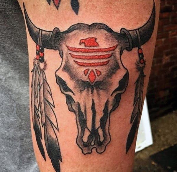 Top 93 Bull Skull Tattoo Ideas 2021 Inspiration Guide