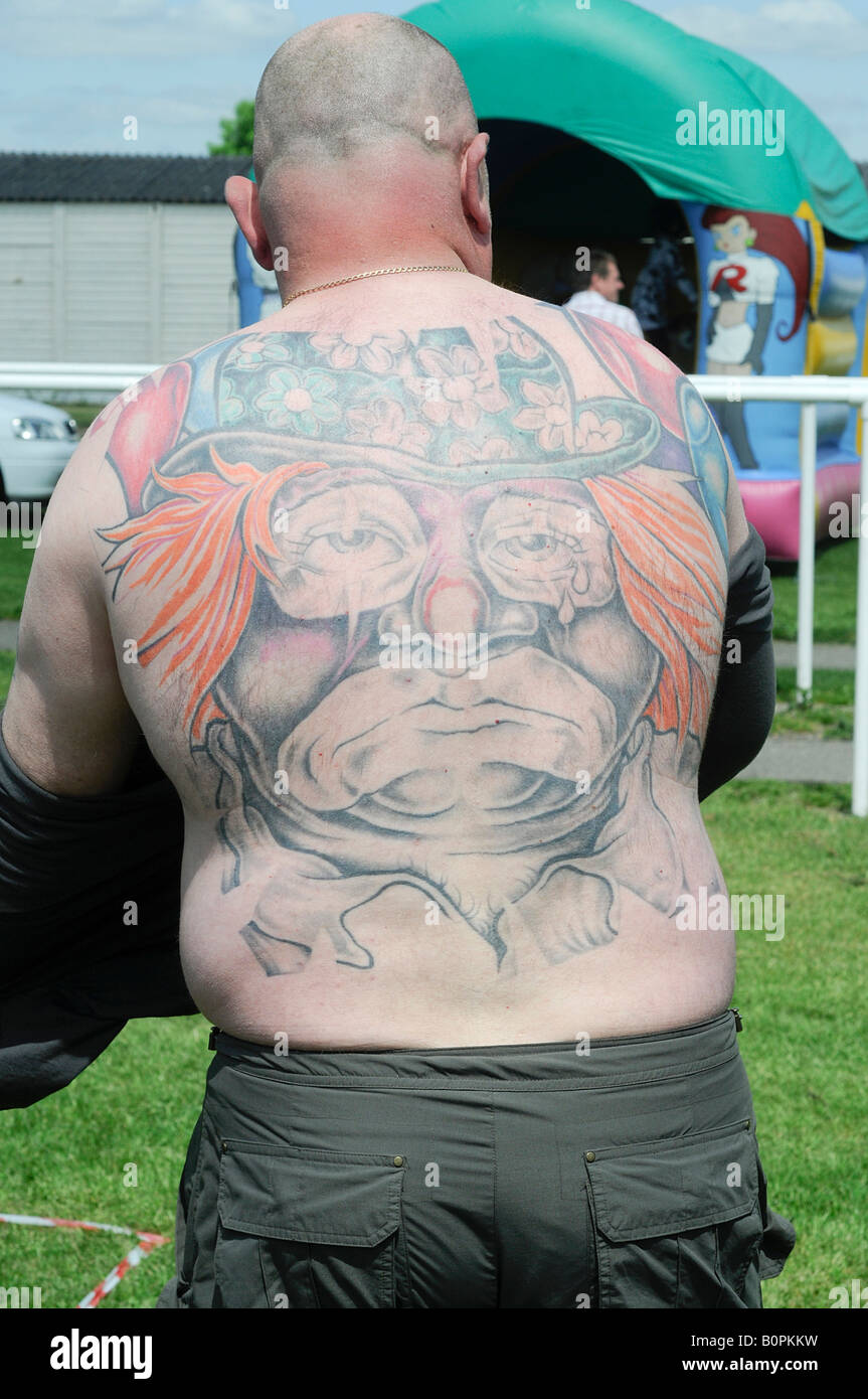 Top More Than 69 Gangster Clown Tattoos Latest In Cdgdbentre