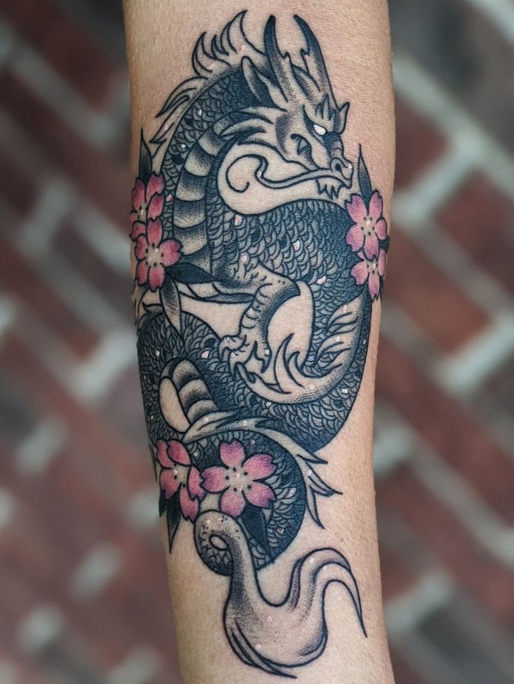 Top More Than 75 Neo Trad Dragon Tattoo Best In Coedo Com Vn