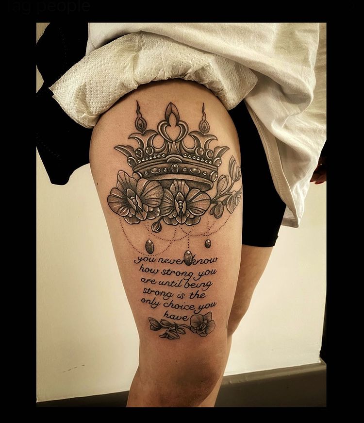 Top More Than 81 Tattoo Quotes For Strong Woman In Cdgdbentre