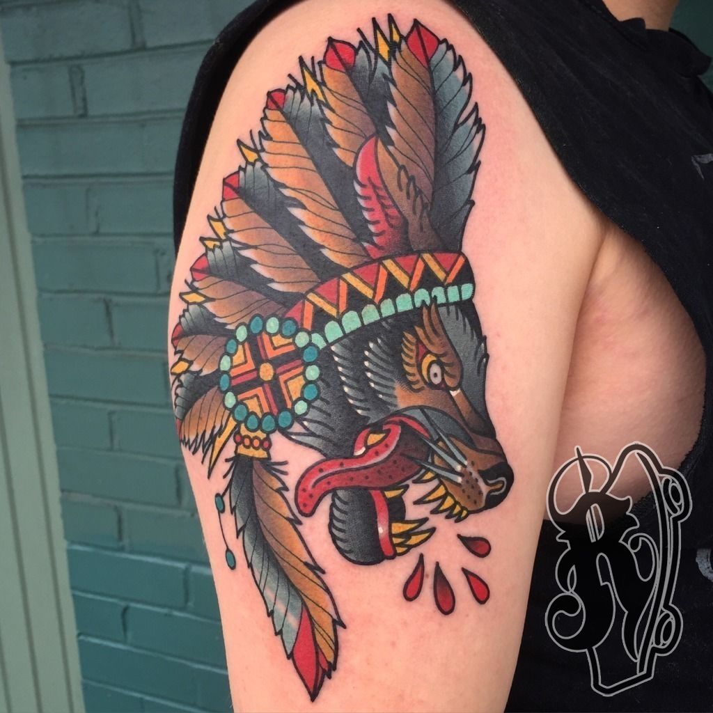 Wolf Headdress Tattoo: Meaning & Designs