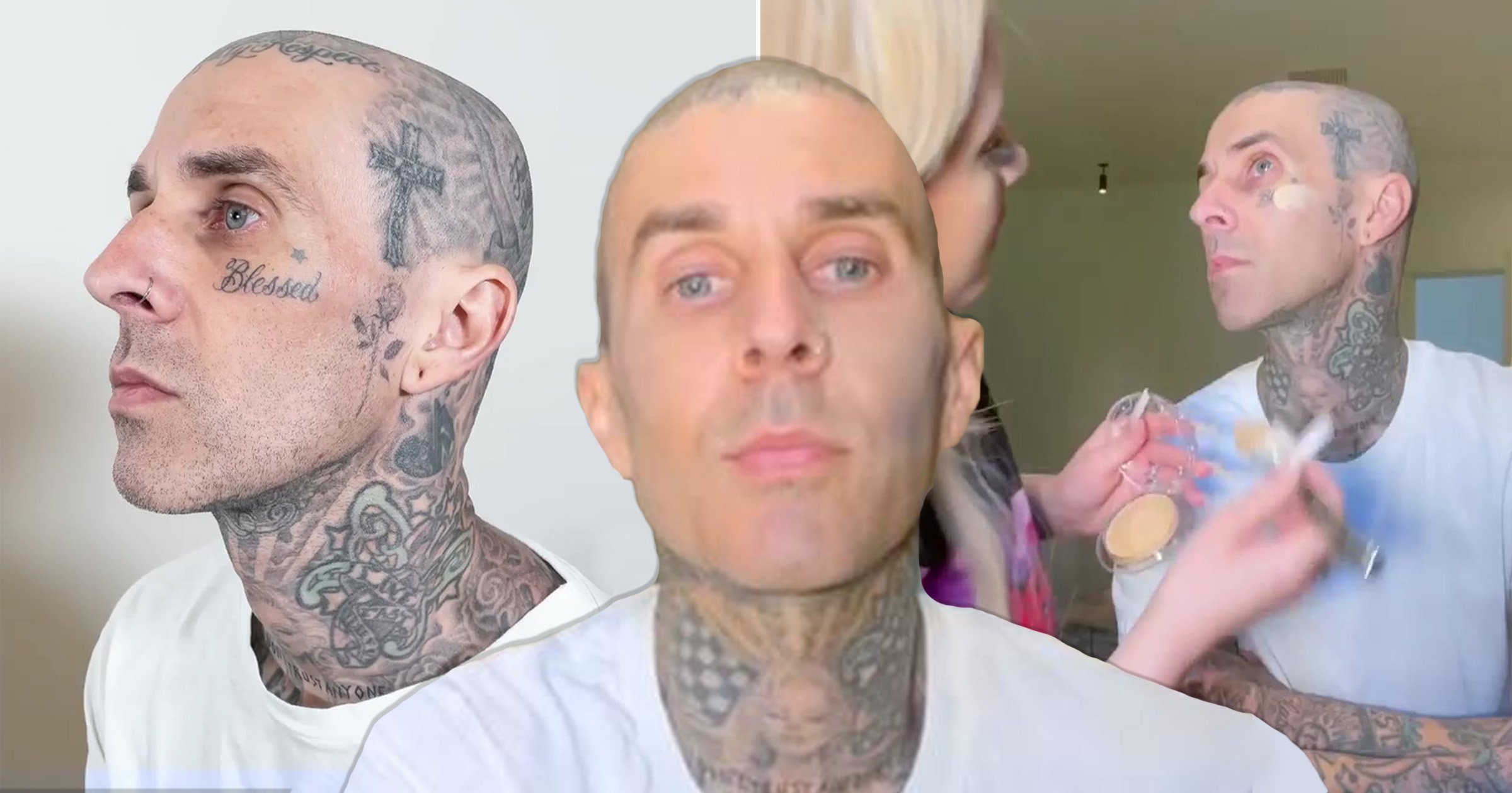 Travis Barker: Unveiling the Tattoo-Free Look