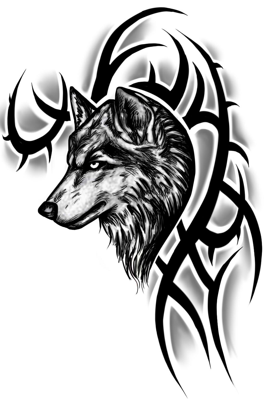 Tribal Wolf Tattoo Pictures: Explore Stunning Designs