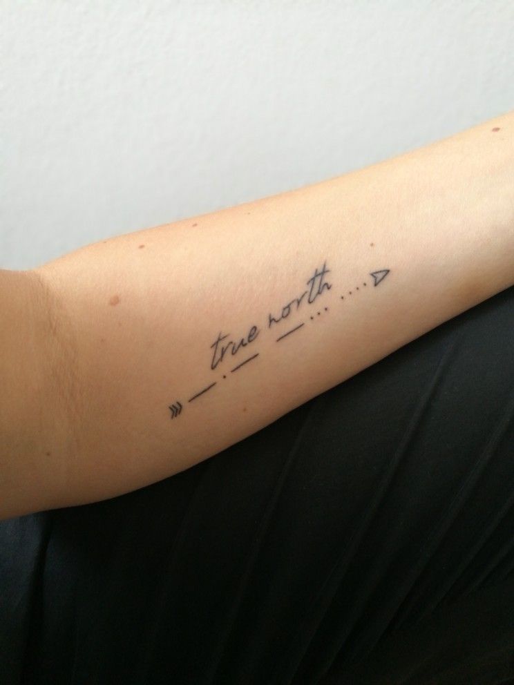 True North Compass Tattoo By Desertdahlia On Deviantart