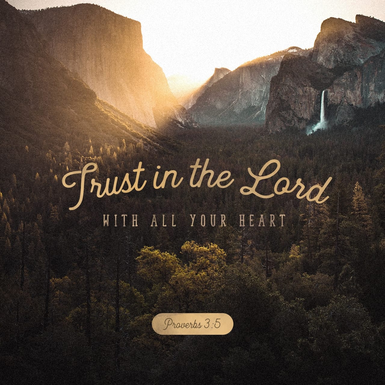 Trust In The Lord With All Your Heart Proverbs 3 5 6 Scripture Vinyl