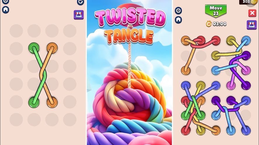 Twisted Tangle Untie The Knot Apk Android Game Free Download