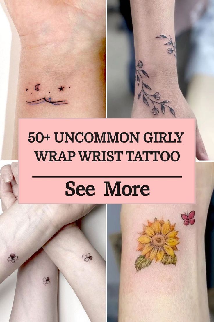 5 Unique Wrist Tattoo Ideas for Girly Girls