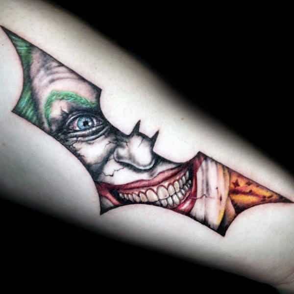 Update 67 Batman Joker Symbol Tattoo Best In Coedo Com Vn