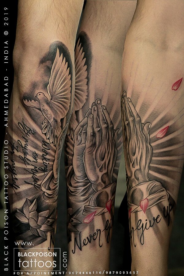 Update 67 Praying Hand Tattoos In Coedo Com Vn