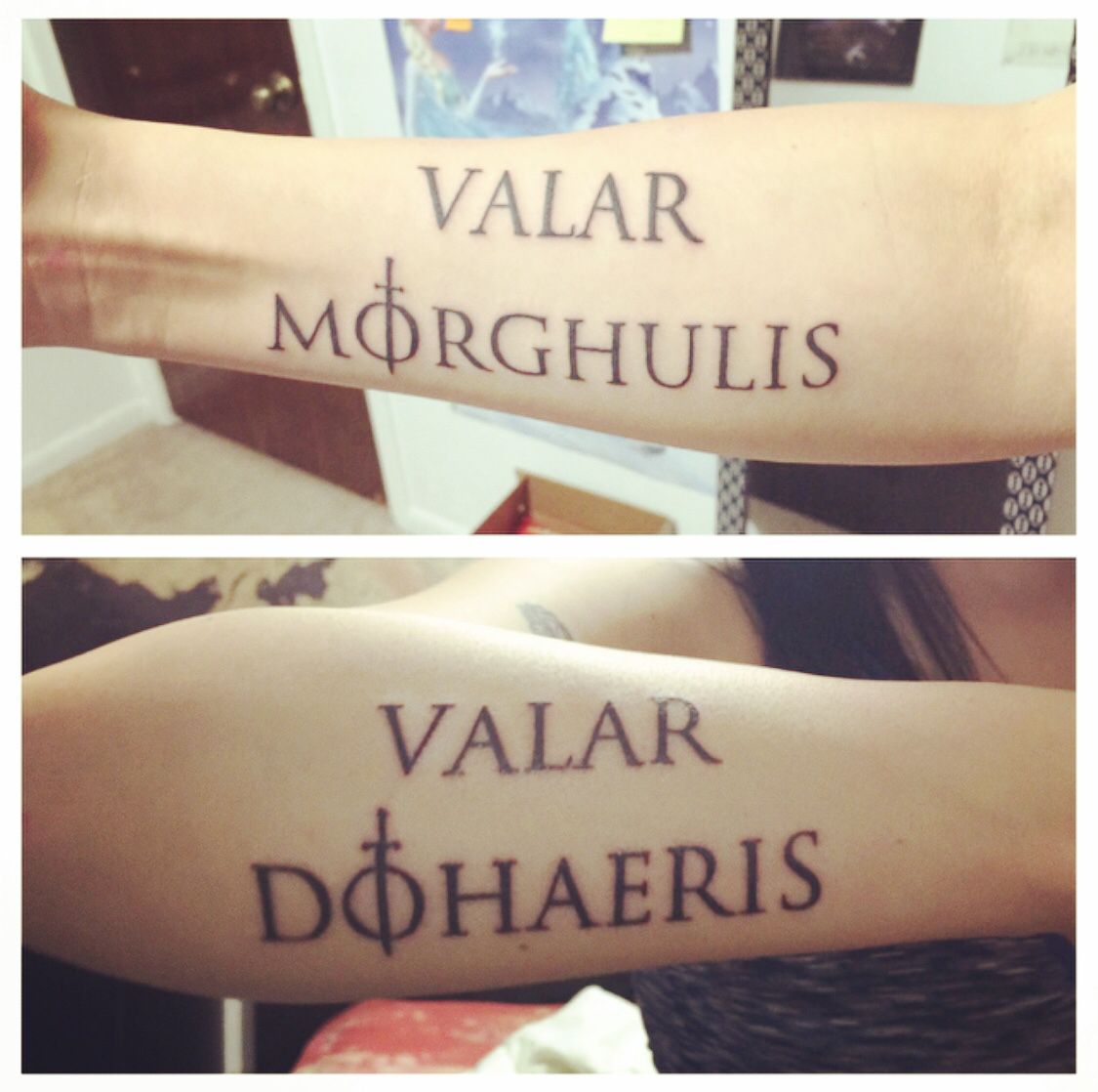 Valar Dohaeris Tattoo