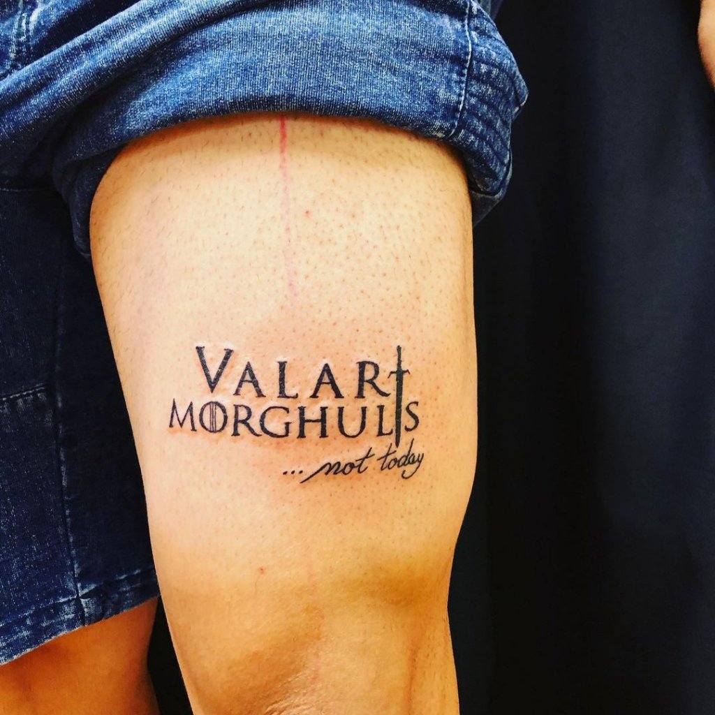 Valar Morghulis Tattoo