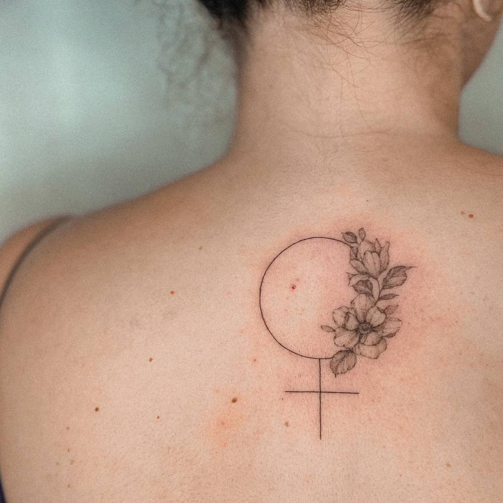 Venus Symbol Venus Tattoo Celestial Tattoo Aphrodite Tattoo