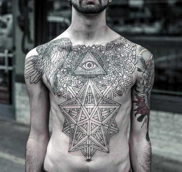 View 39 Chest Tattoos For Black Men Drawings