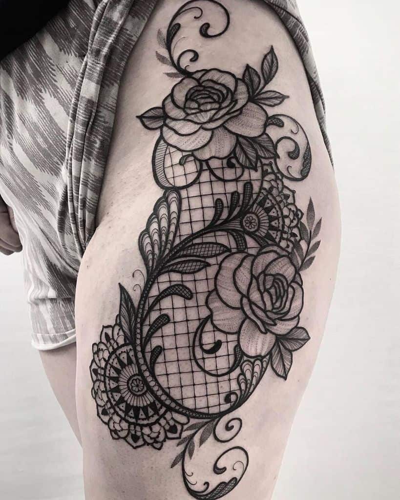 5 Stunning Vintage Lace Tattoo Designs for Inspiration