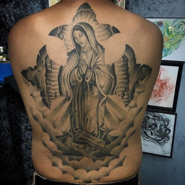 Virgen De Guadalupe Tattoos Mexican