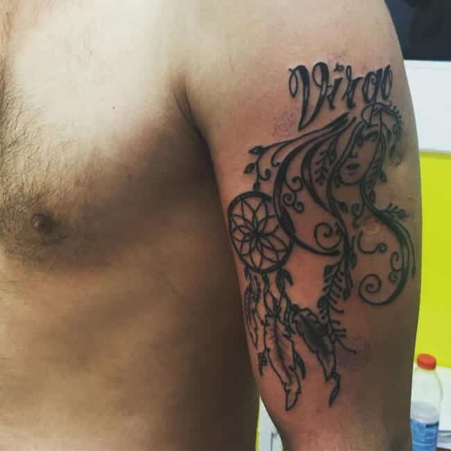 20 Awesome Virgo Tattoos for Guys to Showcase Style