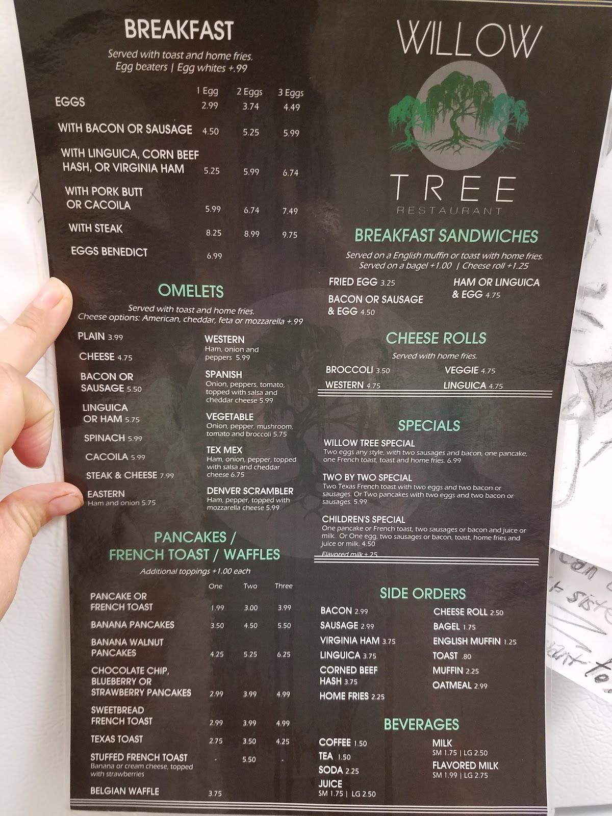 Willow Tree In Kailua Restaurant Menu And Reviews