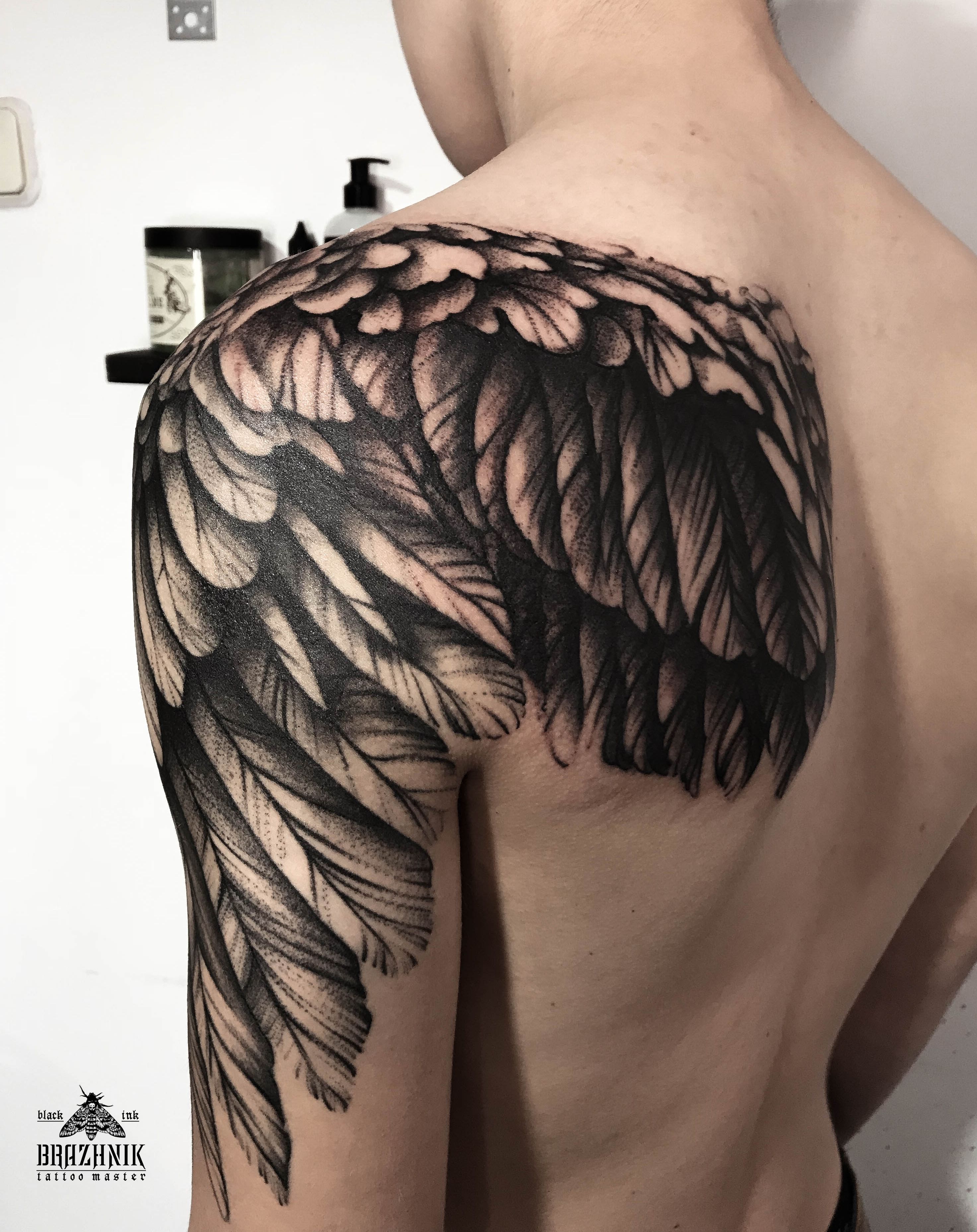 Wings On Back Tattoo Back Tattoo Wings Tattoo Mother Tattoos