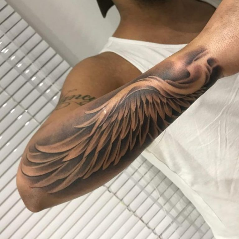 5 Stunning Wings Tattoo Designs for Your Arm