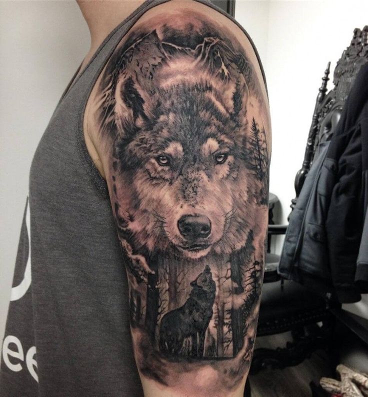 Wolf Tattoo Shoulder Wolf Tattoo Forearm Tribal Wolf Tattoo Wolf