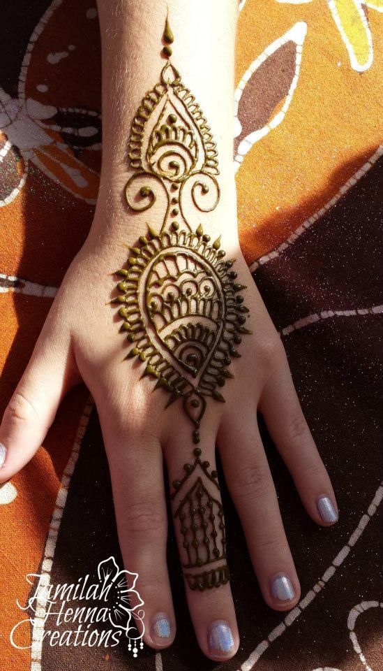 Wwww Jamilahhennacreations Com Shaded Flower And Paisley Henna Henna